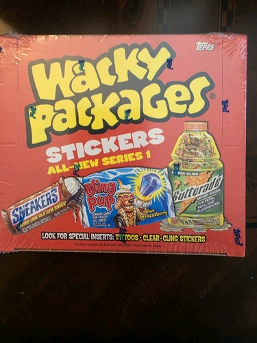 Adesivi topps wacky packages - adesivi,