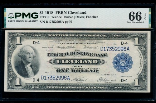 719 1918 1 frbn - 1918, $1